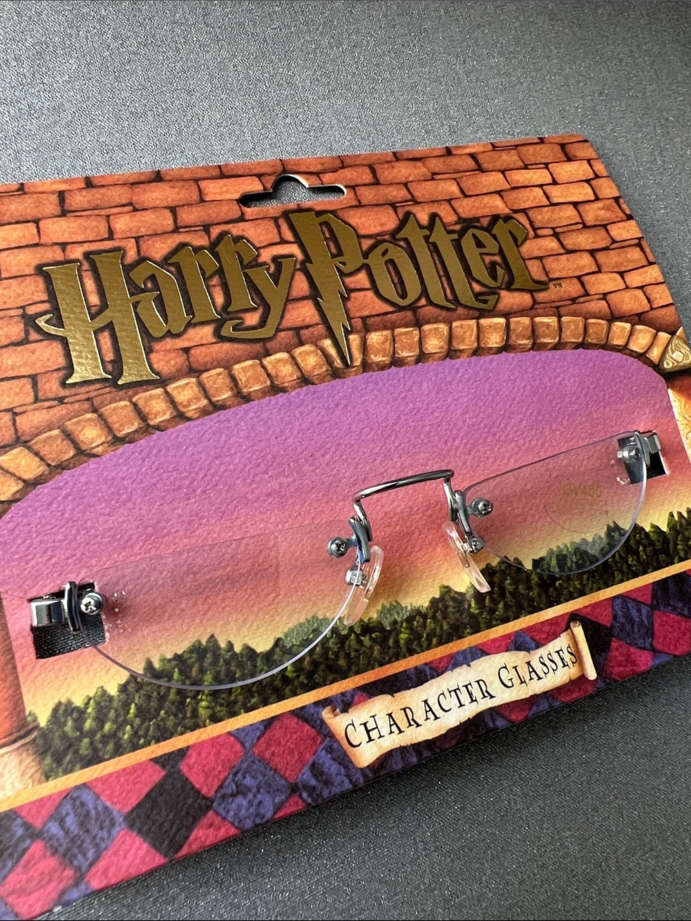 Warner Bros. | Harry Potter Rimless Character Glasses with Gold Logo NWT